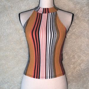 Zara Striped Crop Top